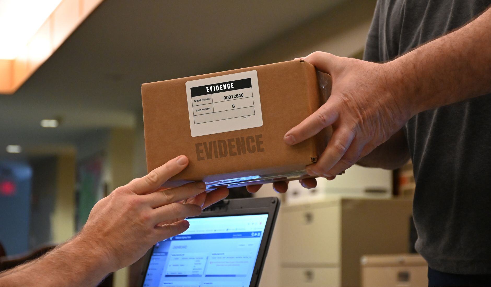 physical evidence management system, property and evidence management, evidence room software