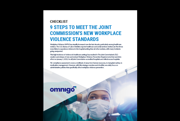 checklist-the-joint-commission-workplace-violence-standards-landscape