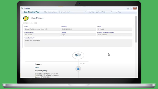 iTrack-Timeline-view